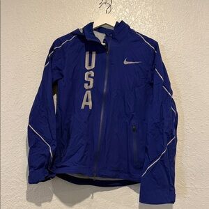 Nike - Royal Blue USA Rain Jacket